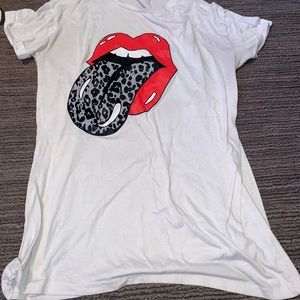 Shein rolling stones t-shirt. size: M